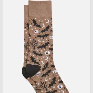 Halloween Egara 1-Pair Bats Pattern Socks